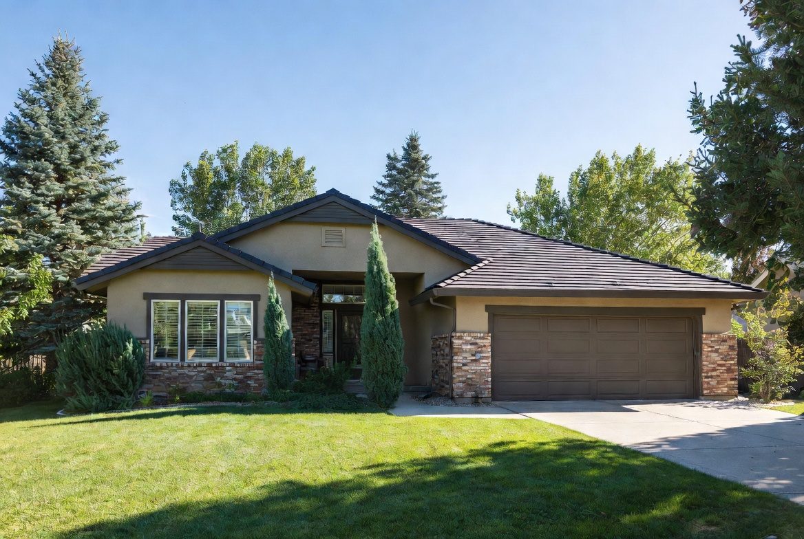 Denver Metro ranch-style home ready for permanent lighting installation